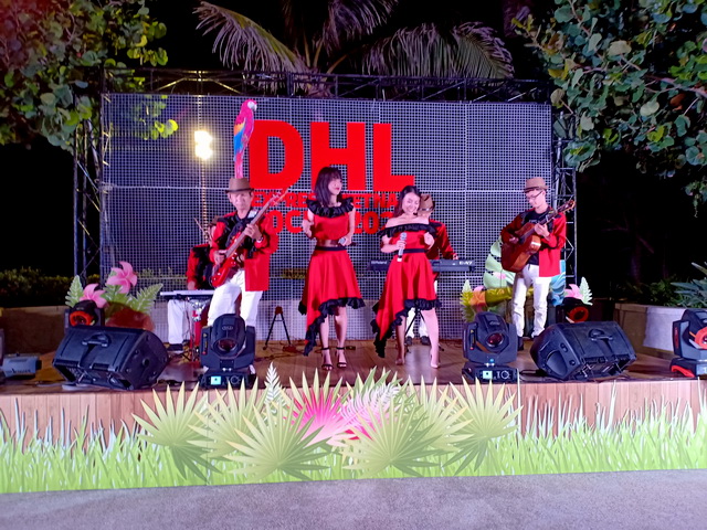 Ban Nhạc Flamenco Tumbadora Biểu Diễn Gala Dinner DHL Express tại The Grand Hồ Tràm Resort 003