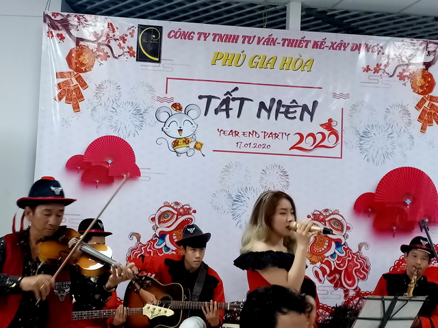 Ban Nhạc Tumbadora Phú Gia Hòa Year End Party 001