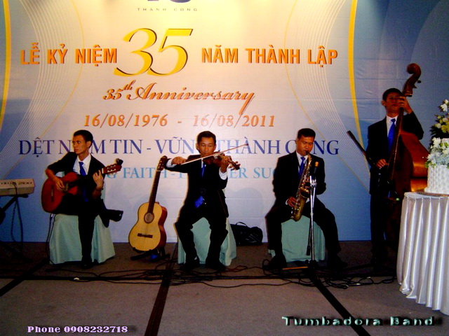 Tumbadora Semi Classic Band 16 08 2011 Det Thanh Cong 35th Anniversary