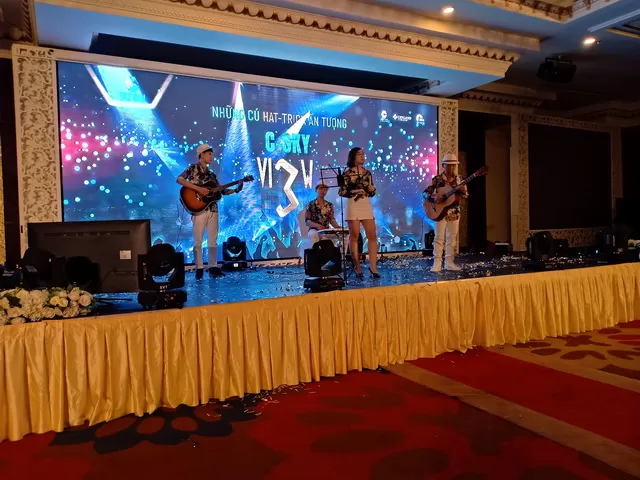Ban Nhạc Acoustic Tumbadora Lễ Công Bố Dự Án C Sky View 003