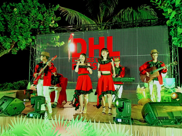 Ban Nhạc Flamenco Tumbadora Biểu Diễn Gala Dinner DHL Express tại The Grand Hồ Tràm Resort 004