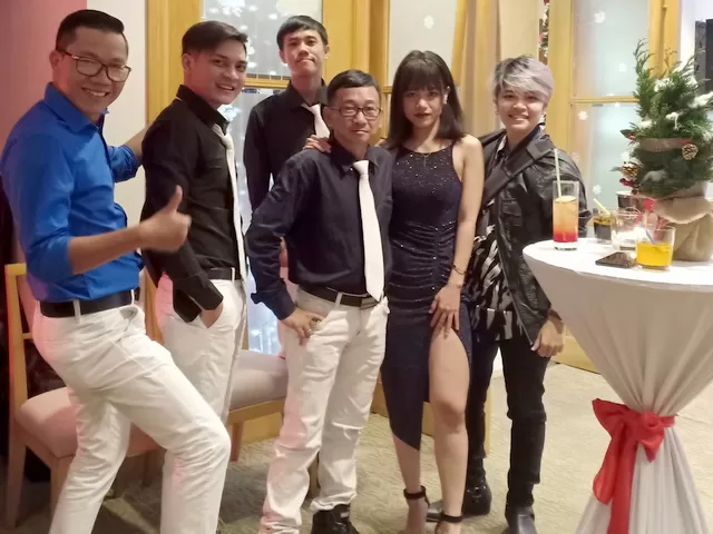 Ban Nhạc Flamenco Tumbadora Indochine Park Tower Christmas Party 001