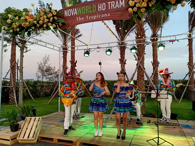 Flamenco Tumbadora Band Ra Mắt Dự Án Nova world Hồ Tràm Tropicana 004