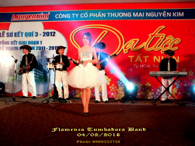 Ban Nhac Flamenco Tumbadora 04 02 2013 Dien May Nguyen Kim YEP