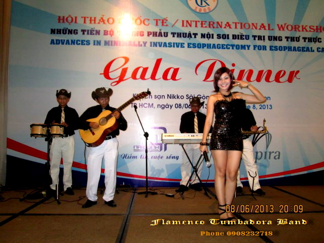 Ban Nhac Flamenco Tumbadora 08 06 2013 Hoi Thao Y Khoa Quoc Te Nikko Hotel