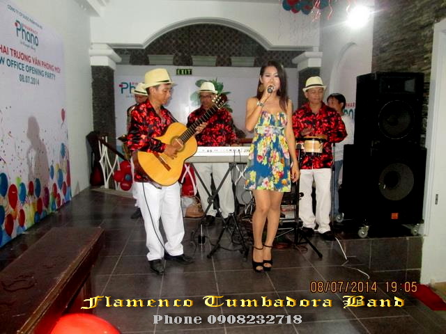 Ban Nhac Flamenco Tumbadora 08 07 2014 Khai Truong Phano Pharma Head Office