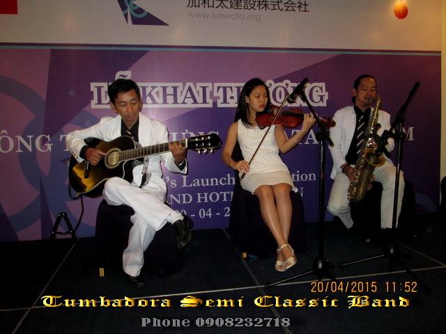 Ban Nhac Semi Classic Tumbadora 20 04 2015 Le Khanh Thanh Cong Ty Kawata Vn Grand Dong Khoi Hotel