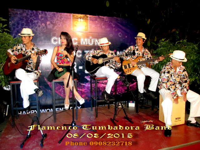 Flamenco Tumbadora Band 08 03 2015 Doho Beer Garden