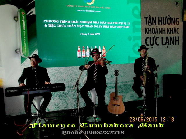 Flamenco Tumbadora Band 23 06 2015 Heineken Happy Hour
