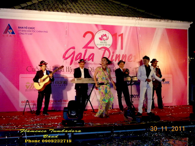 Gala Miss Vn Flamenco Tumbadora band 30 11 2011 Silver Creek Resort