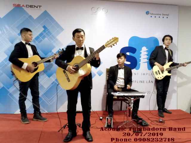 Ban Nhac Acoustic Tumbadora Seadent Gala Dinner Cao Vung Tau Hotel