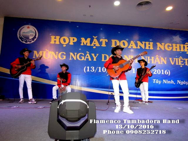 Ban Nhac Flamenco Tumbadora 13 10 2016 Hop Mat Doanh Nhan Chao Mung Ngay Doanh Nhan Vn Sunrise Tay Ninh