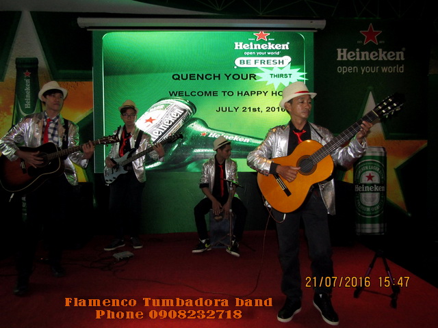 Ban Nhac Flamenco Tumbadora 21 07 2016 Heineken Happy Hour