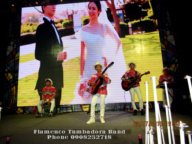 Ban Nhac Flamenco Tumbadora 22 07 2016 Wedding Reception