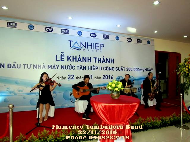 Ban Nhac Flamenco Tumbadora 22 11 2016 Khanh Thanh Nha May Nuoc Tan Hiep