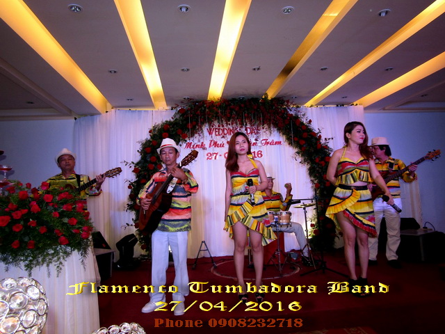 Ban Nhac Flamenco Tumbadora 27 04 2016 Wedding Day Nh Bach Kim