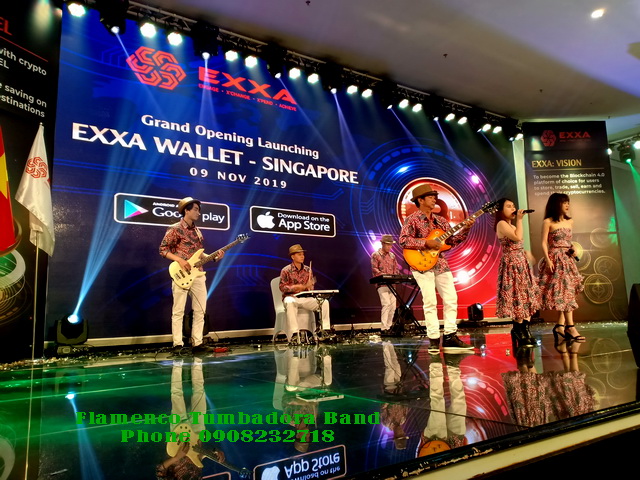 Ban Nhac Flamenco Tumbadora Exxa Wallet Singapore Grand Opening