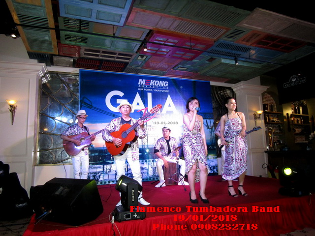 Ban Nhac Flamenco Tumbadora Mekong Gala Dinner The Imperial Vung Tau Hotel