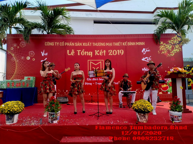 Ban Nhạc Flamenco Tumbadora Tất Niên Công Ty Thiết Kế Bình Minh 002