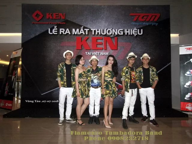 Ban Nhac Flamenco Tumbadora Tiec Cuoi Le Ra Mat Thuong Hieu KEN Pullman Vung Tau Hotel