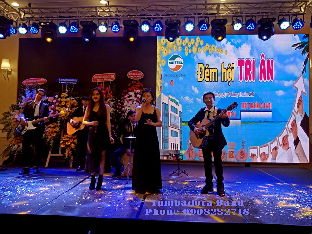Ban Nhac Flamenco Tumbadora Viettel Tay Ninh Gala Dinner Vinpearl Tay Ninh Hotel