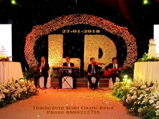 Ban Nhac Semi Classic Tumbadora Hoa Tau Dam Cuoi Cu Chi