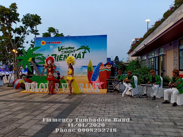 Flamenco Hawaii Tumbadora Band Year End Party Viet Bank Marina Bay Vung Tau 003