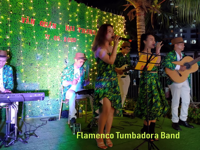 Flamenco Tumadora Band Wedding Party Valora Mizuki Park 001