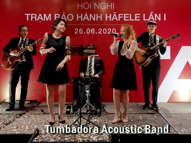 Tumbadora Acoustic Band Hafele Gala Dinner 002