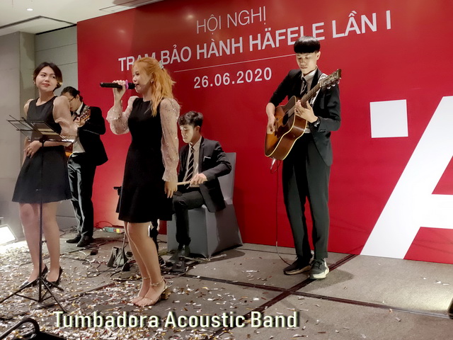 Tumbadora Acoustic Band Hafele Gala Dinner 003