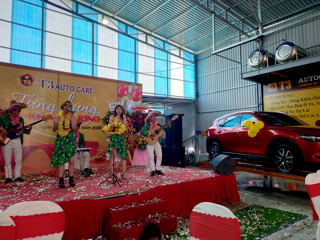 Flamrenco Tumbadora Band Khai Truong T3 Auto Care VT 001