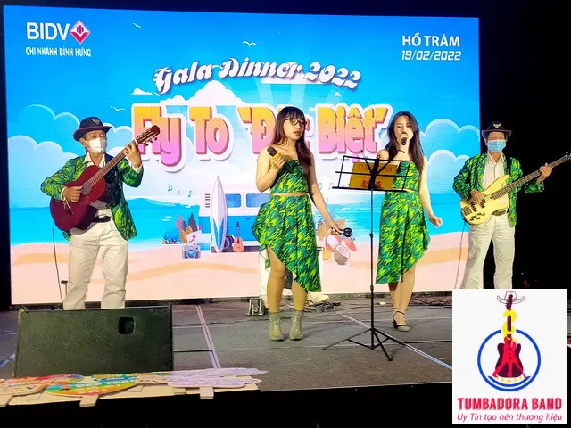 TUMBADORA FLAMENCO BAND BIDV NEW YEAR PARTY 2022 MELIA HỒ TRÀM BEACH RESORT 001