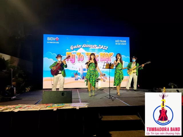 TUMBADORA FLAMENCO BAND BIDV NEW YEAR PARTY 2022 MELIA HỒ TRÀM BEACH RESORT 002
