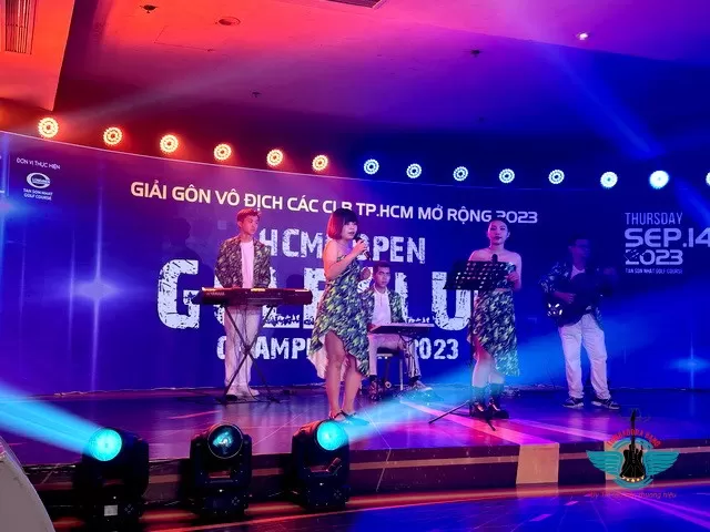 Ban Nhạc Flamenco Tumbadora Lễ Bế Mạc Giải Golf Mở Rộng Các CLB TP HCM 2023 001