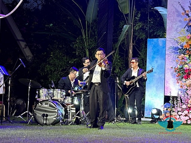 Tumbadora Band Sông Bé Golf Resort Wedding Music Concert 01